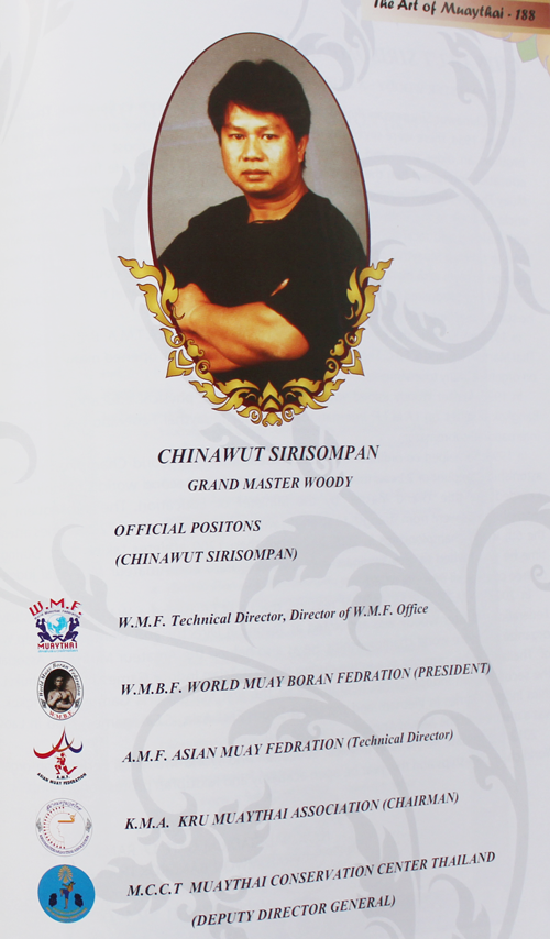 Art of Muaythai (Boran) by Grand Master Woody